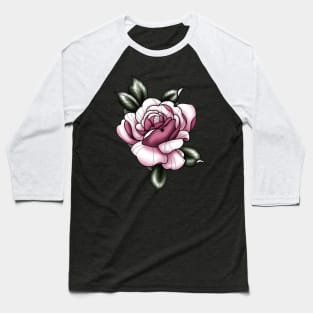 pink rose Baseball T-Shirt